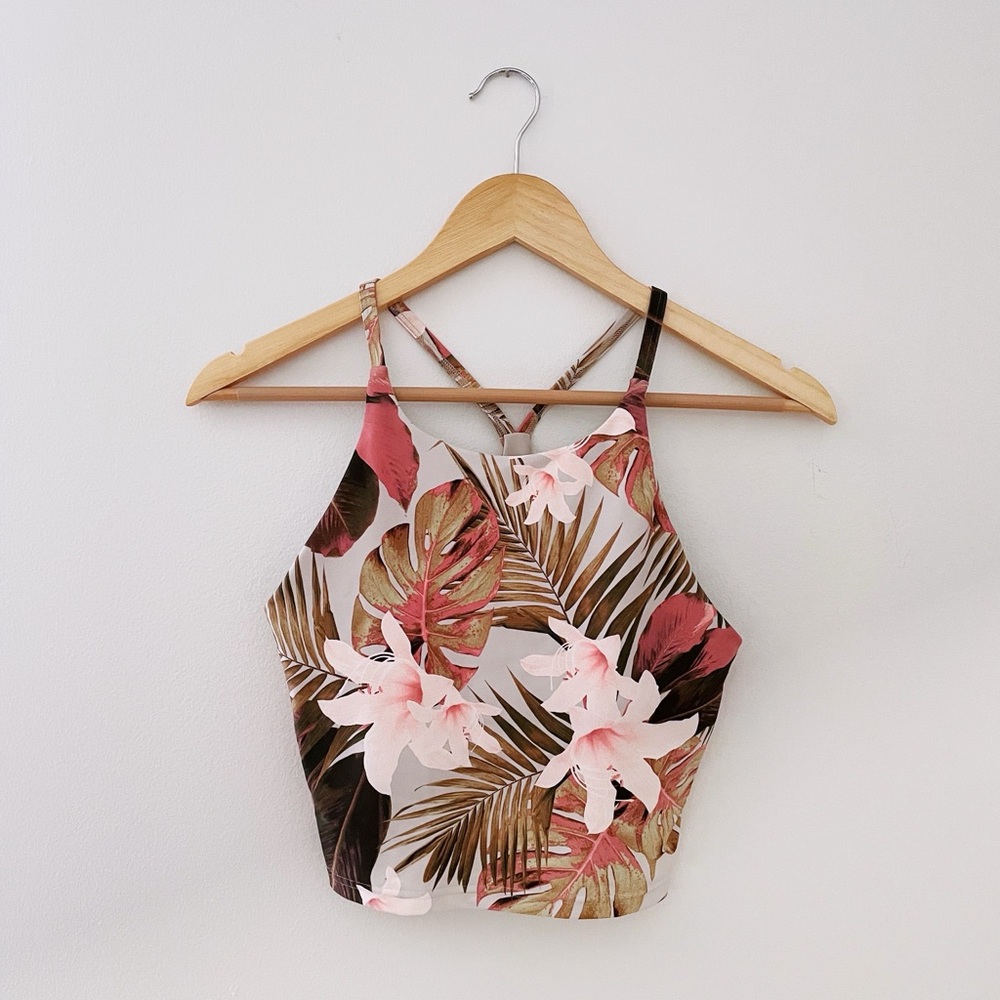 NWOT Active Racerback with Built-In Bra, Small